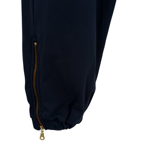 Zyia Everywhere Zipper Joggers Size M Active Blue Stretch Pockets Pants Workout - Picture 7 of 12